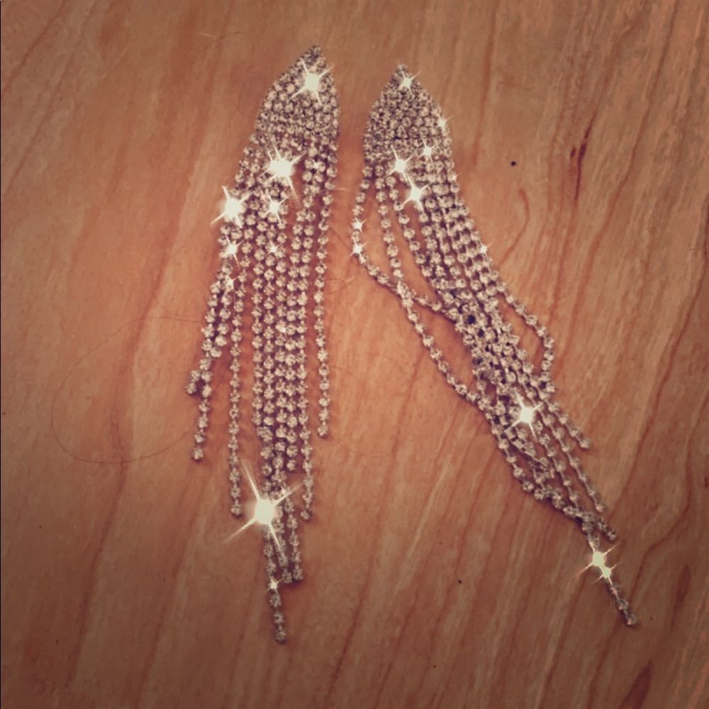 💎✨ Luxury Rhinestones Drop Earrings